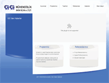 Tablet Screenshot of ggmuhendislik.com.tr